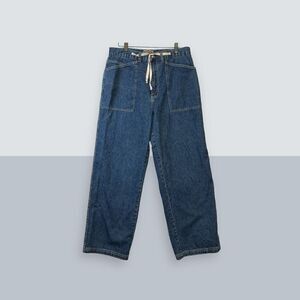 Forenza Womens baggy Jnco style wide leg Pockets Vintage Denim 16